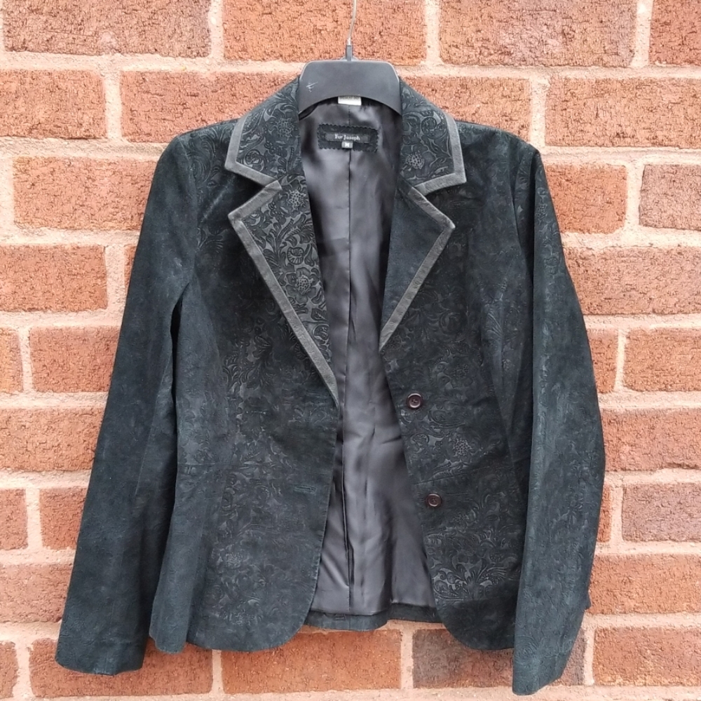 For Joseph Sz M Embossed Leather Jacket